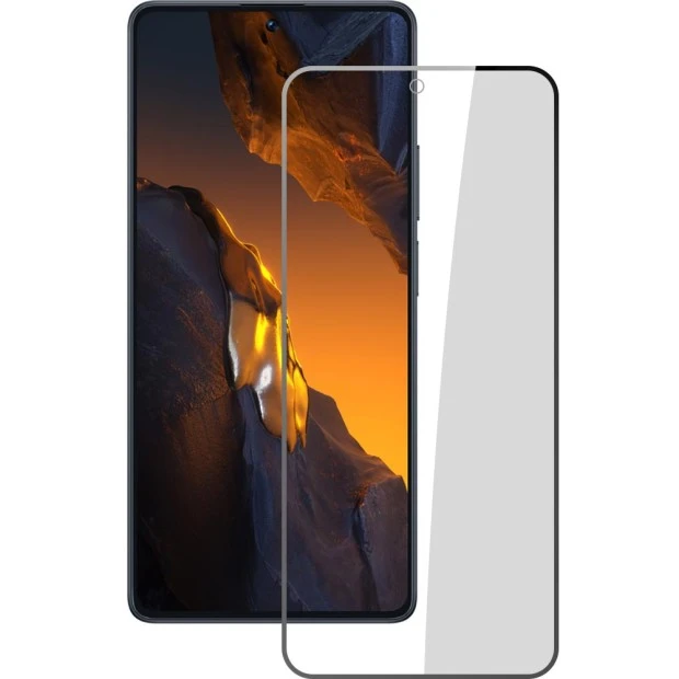 Защитное стекло 5D Standard Xiaomi Poco F5 Black