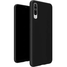 Силиконовый чехол iNavi Color Samsung Galaxy A30s / A50 / A50s (2019) (Черный)