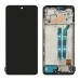 Дисплей для Xiaomi Redmi Note 12 Pro (4G) с чёрным тачскрином и корпусной рамкой OLED Дисплей для Xiaomi Redmi Note 12 Pro (4G) с чёрным тачскрином и корпусной рамкой OLED