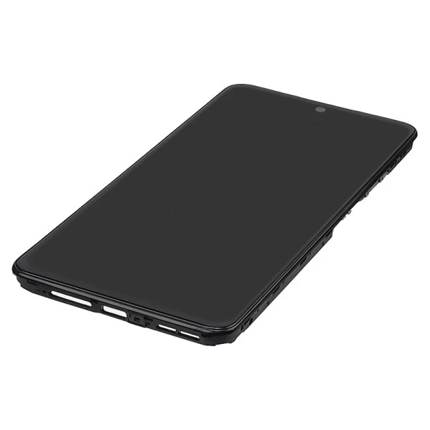 Дисплей для Xiaomi Redmi Note 12 Pro (4G) с чёрным тачскрином и корпусной рамкой OLED