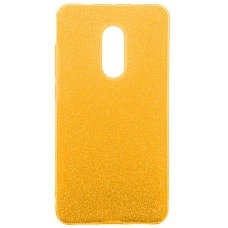 Силикон Glitter Xiaomi Redmi Note 4x (золотой)