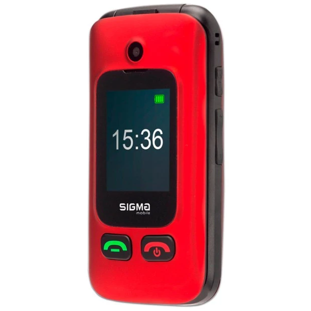 Мобильный телефон Sigma Comfort 50 Shell DUO (Black-Red)