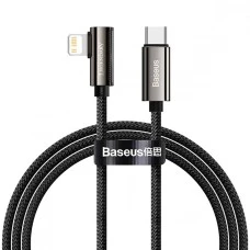 USB-кабель Baseus Legend Elbow PD 20W (1m) (Type-C to Lightning) (Чёрный) CATLCS-01