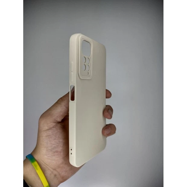 Силикон Original ShutCam Lite Xiaomi Redmi Note 11 / Note 11S (Бежевый)