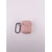 Чехол для наушников Full Silicone Case with Microfiber Apple AirPods (08) Pink Sand Чехол для наушников Full Silicone Case with Microfiber Apple AirPods (08) Pink Sand