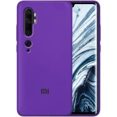 Силикон Original 360 Case Logo Xiaomi Mi CC9 Pro / Note 10 (Фиолетовый)