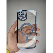 Чехол UMKU Shining with MagSafe Apple iPhone 12 Pro Max (Blue)