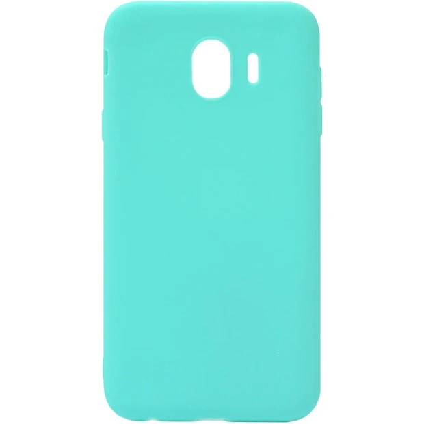 Силіконова накладка iNavi Color для Samsung Galaxy J4 (2018) J400 (Бірюзовий)