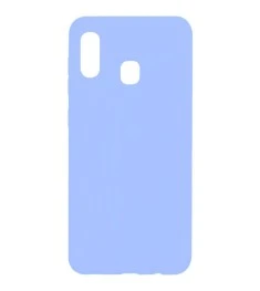Силикон iNavi Color Samsung Galaxy A30 (2019) (Фиолетовый)