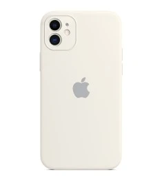 Силикон Original RoundCam Case Apple iPhone 11 (06) White