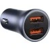 Baseus Golden Contactor Pro CCJD-0G 40W 1USB / 1Type-C Car Charger Adapter (Gray) Baseus Golden Contactor Pro CCJD-0G 40W 1USB / 1Type-C Car Charger Adapter (Gray)
