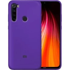 Силикон Original 360 Case Logo Xiaomi Redmi Note 8T (Фиолетовый)