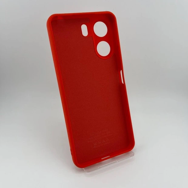 Силіконовий чохол Original Xiaomi Redmi 13C  /  Poco C65  /  Poco M6 (ShutCam) (Червоний)