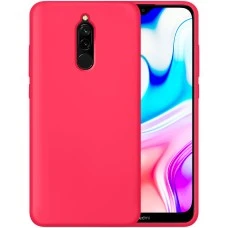 Силикон Original 360 Case Xiaomi Redmi 8 (Малиновый)