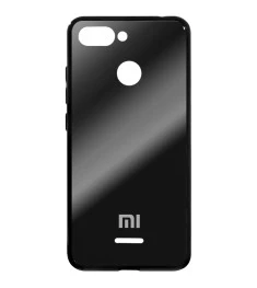 Накладка Glass Case Xiaomi Redmi 6 (черный)