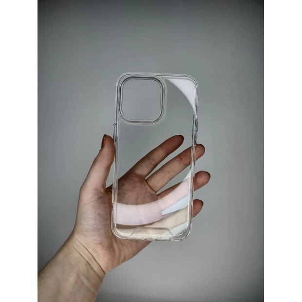 Силикон Space Case Premium Apple iPhone 15 Pro Max (Прозрачный)