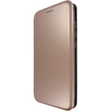 Чехол-книжка Оригинал Samsung J1 (2016) J120 (Розовое-золото)