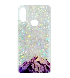 Силикон Liquid Fashion Xiaomi Redmi Note 7 (Mountains)