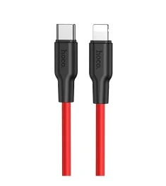 USB-кабель Hoco Silicone X21 Plus PD20W (Type-C to Lightning)
