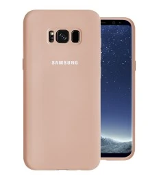 Силикон Original Case Samsung Galaxy S8 Plus (Пудра)