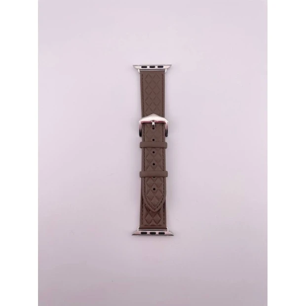 Ремешок Apple Watch Soft Leather 42 / 44 / 45 / 49mm (Grey)