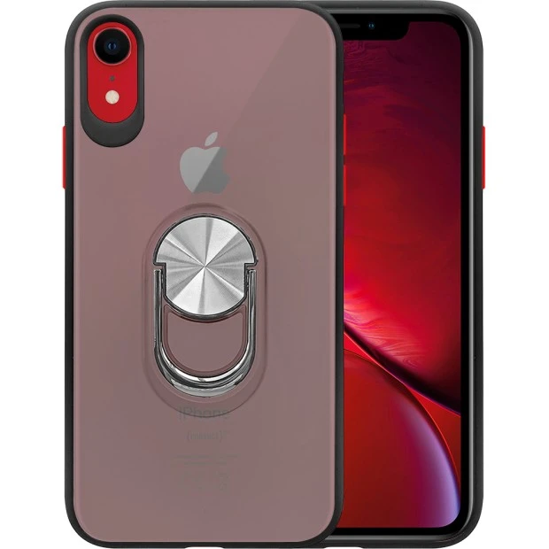 Накладка Totu Ring Magnetic Case Apple iPhone XR (Чёрный)