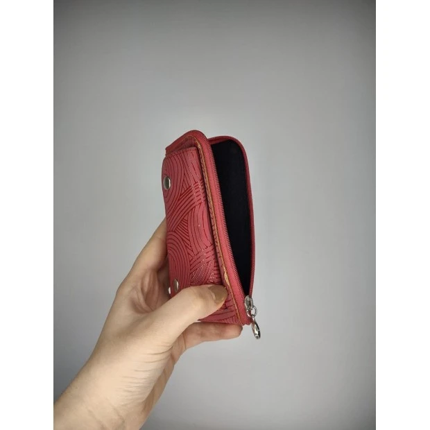 Сумочка для телефона LGD-L-0919B №1 (Две кнопки) (Красный)