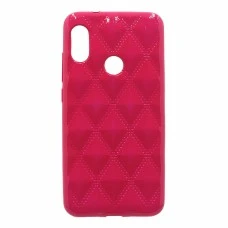 Силиконовый чехол Baseus Rhombus Case Xiaomi Redmi Note 5 / Note 5 Pro (Pink)