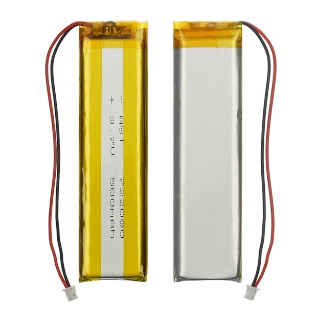 Аккумулятор 722080P универсальный с контроллером, 6 х 20 х 77 мм (1200 mAh)/ для MP4, DVD, GPS, PSP, DVR, телефонов