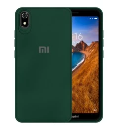 Силикон Junket Cace Xiaomi Redmi 7A (Тёмно-зелёный)