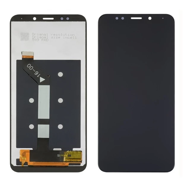 Дисплей для Xiaomi Redmi 5 Plus с чёрным тачскрином Service Pack