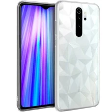 Силиконовый чехол Prism Case Xiaomi Redmi Note 8 Pro (Прозрачный)