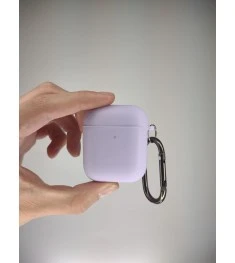 Чехол для наушников Full Silicone Case with Microfiber Apple AirPods (43) Glycin..