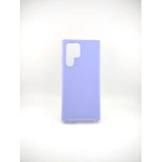 Силикон Original Premium Samsung Galaxy S22 Ultra (Тёмная фиалка)