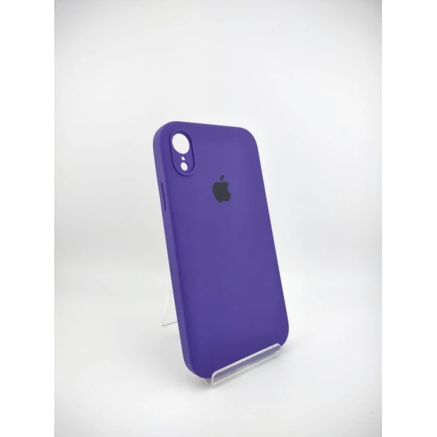 Силикон Original Square RoundCam Case Apple iPhone XR (02) Ultra Violet
