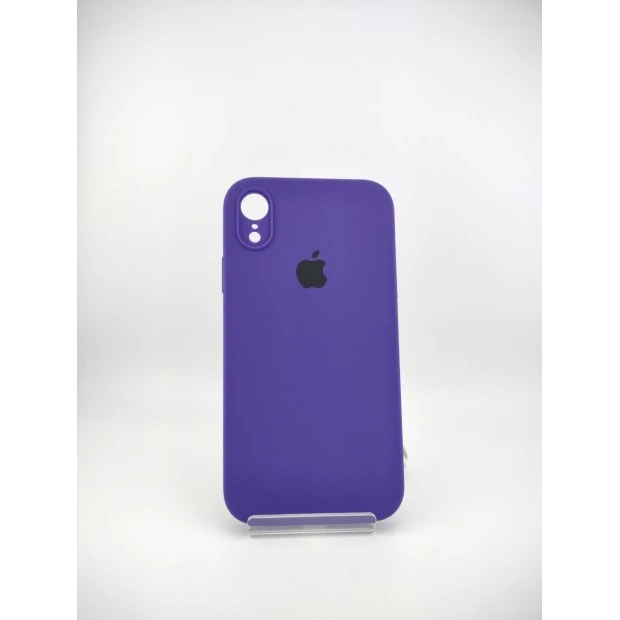 Силикон Original Square RoundCam Case Apple iPhone XR (02) Ultra Violet