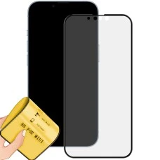 Защитное стекло 5D Matte Ceramic Apple iPhone 13 / 13 Pro / 14 / 16E Black
