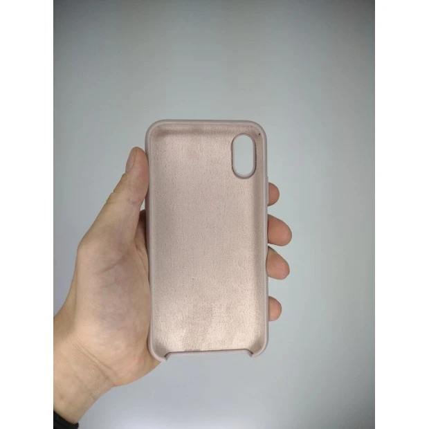 Силиконовый чехол Original Case Apple iPhone X / XS (35) Lavender