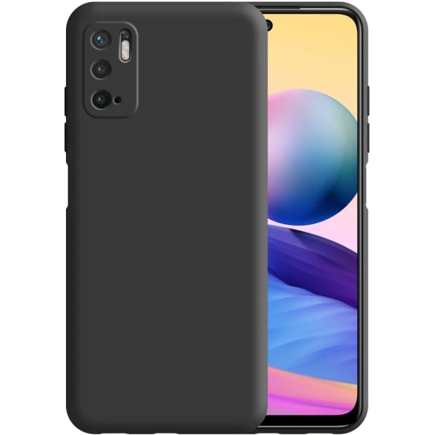 Силикон Original 360 ShutCam Case Xiaomi Redmi Note 10 5G (Чёрный)