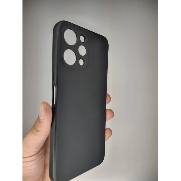 Силіконовий чохол Original Xiaomi Redmi 12 (ShutCam) (Чорний)