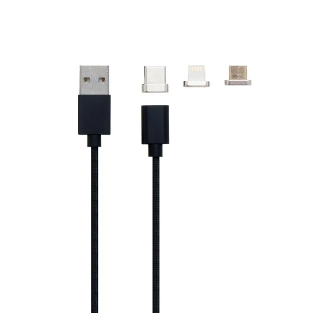 USB-кабель Clip-ON Magnetic 3in1