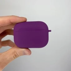 Чехол для наушников Full Silicone Case with Microfiber Apple AirPods Pro (Ultraviolet)