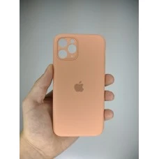 Оригінальний силіконовий чохол RoundCam для Apple iPhone 11 Pro (25) Фламінго