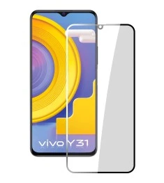 Захисне скло 5D Standard Vivo Y31 Чорне