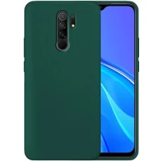 Силикон Original 360 Case Xiaomi Redmi 9 (Тёмно-зелёный)