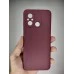 Силіконовий чохол Original Xiaomi Redmi 12C  /  11A (ShutCam) (Бордовий)