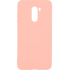 Силиконовый чехол Multicolor Xiaomi Pocophone F1 (розовый)