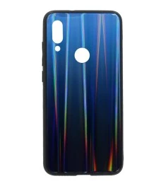 Накладка Gradient Glass Case Xiaomi Redmi Note 7 (Синий)