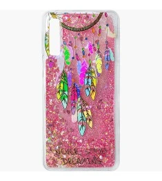 Силикон Liquid Fashion Samsung A7 (2018) A750 (Rose)