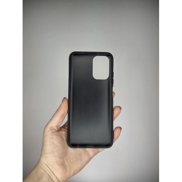 Силіконовий графітовий чохол для Xiaomi Redmi Note 10  /  Note 10S (чорний)